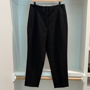 Zara Black Slim Leg Trousers